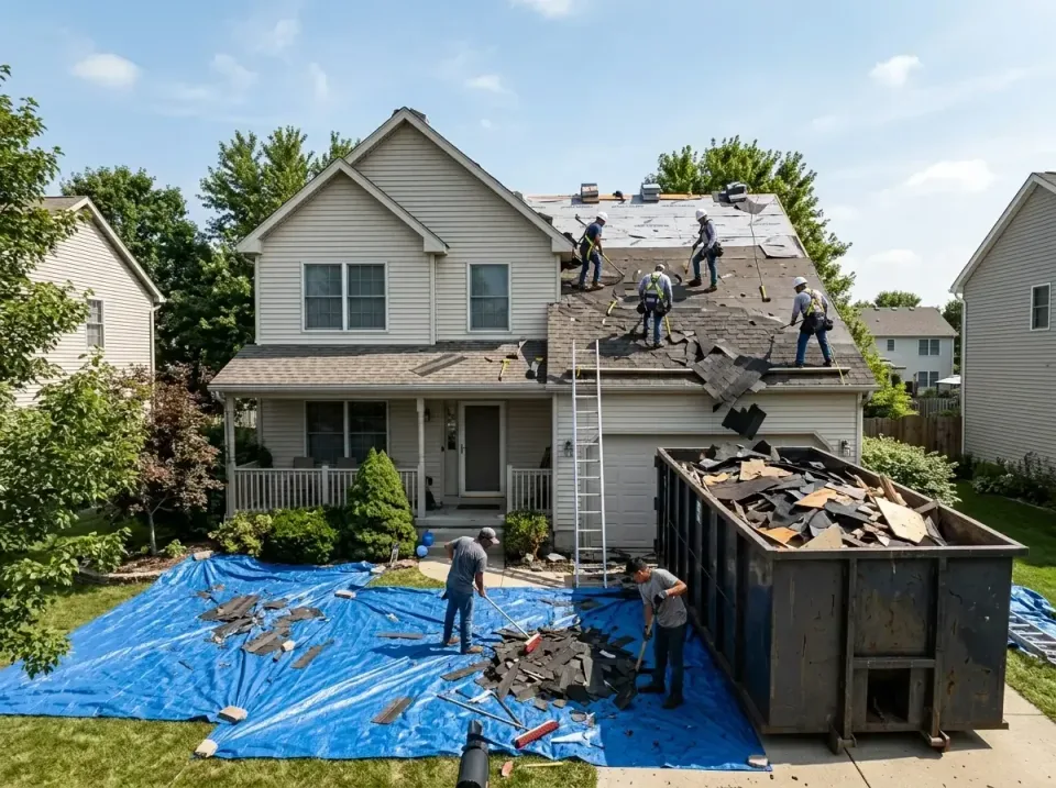 roof-replacement-debris-remova-004 — frequently asked questions, Cheapest Dumpster Rentals in Douglasville, GA
